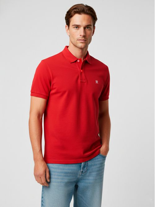 Chomba con logo bordado TH