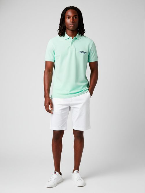 Chomba con logo bordado regular fit