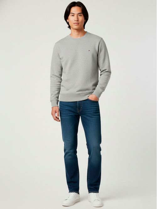 Jeans denton con logo