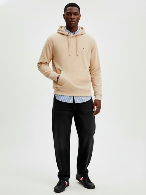 Buzo con capucha de plush regular fit