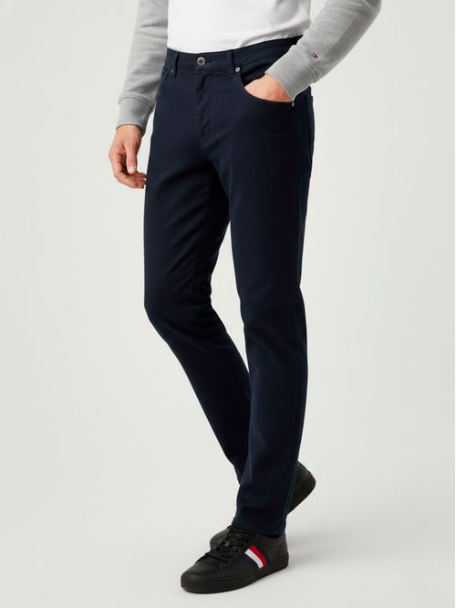 Pantalón denton corte recto