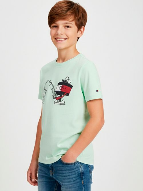 Remera estampada regular fit