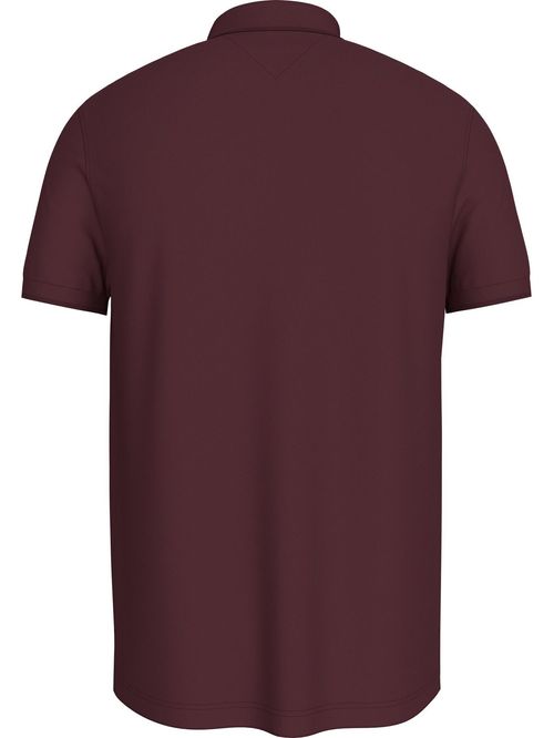 Chomba regular de algodón mercerizado con jacquard