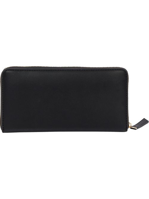 Billetera con cremallera y monograma TH