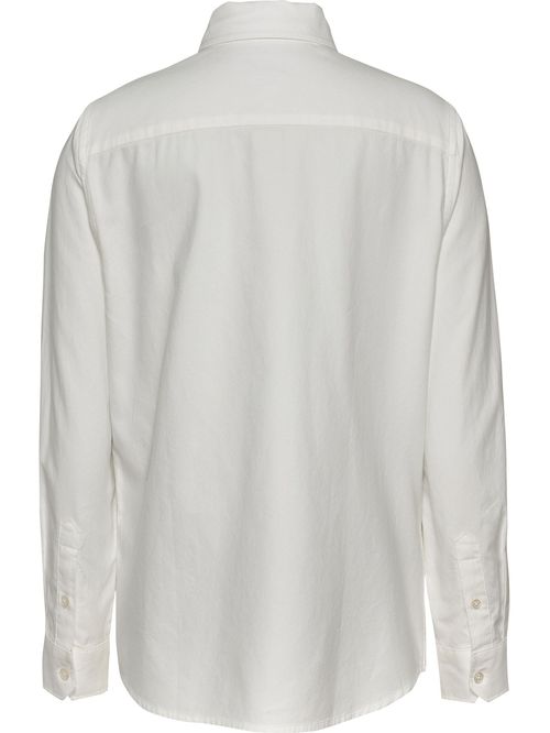 Camisa oxford de corte regular con rayas