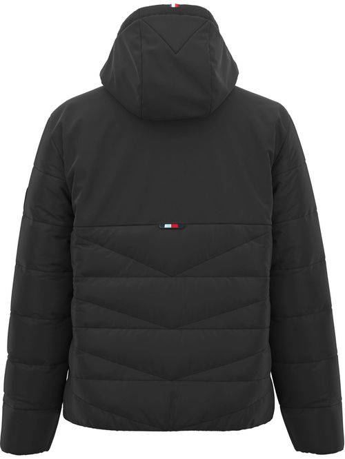 Campera con capucha y cierre de cremallera