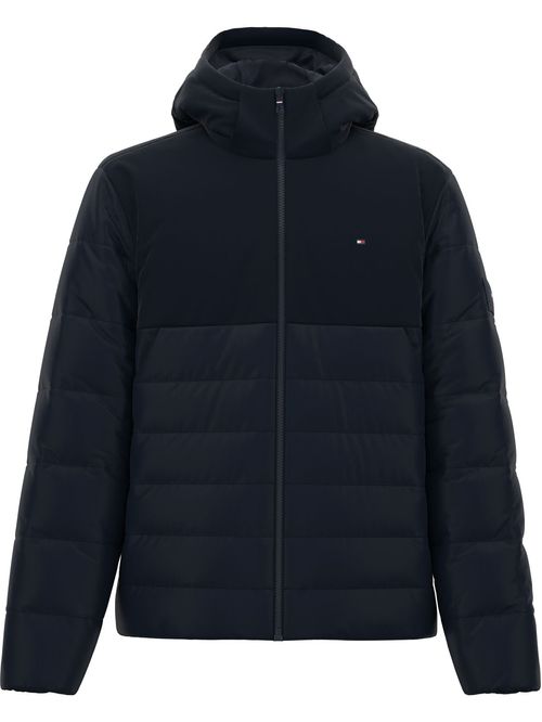 Campera con capucha y cierre de cremallera