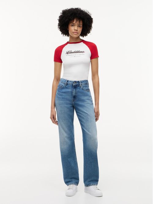 Remera estampada slim fit TH x Cadillac Formula 1®