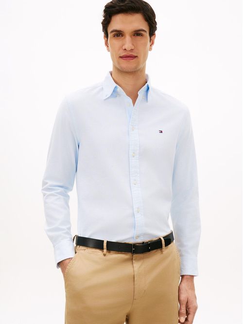 Camisa Flex Dobby con textura regular fit